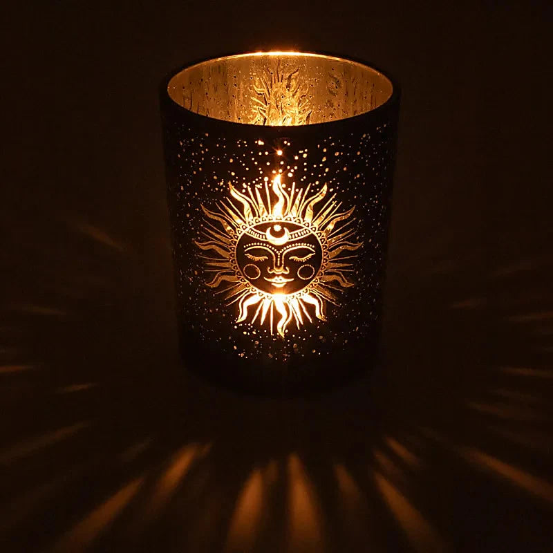 Bougeoir Soleil & Lune