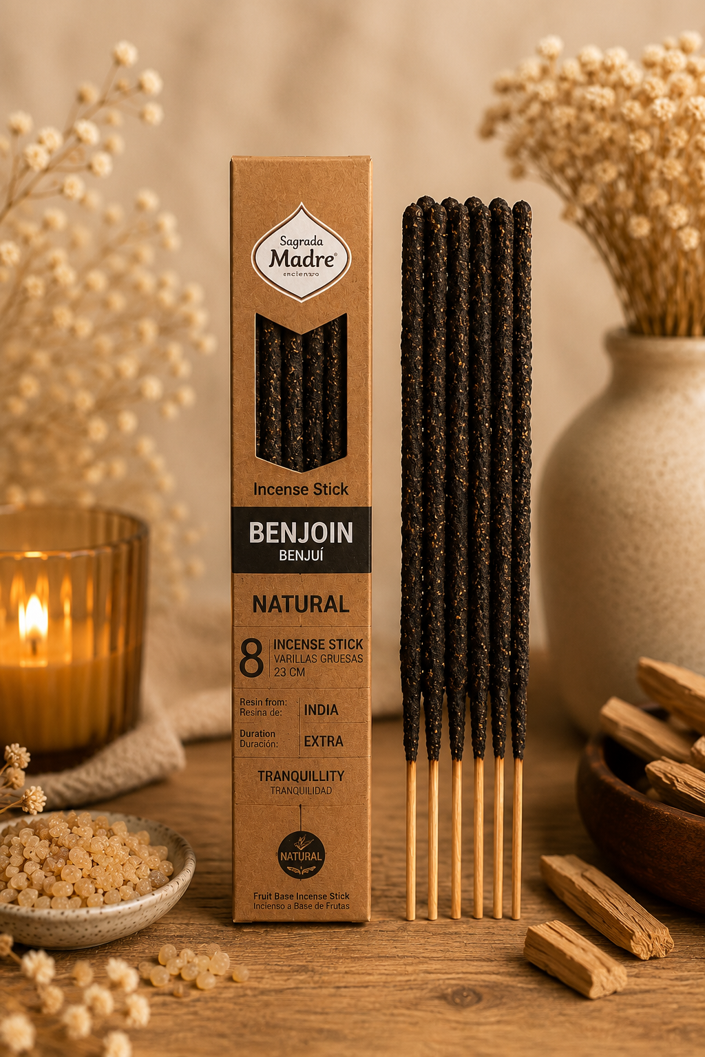 Encens Naturel Benjoin – Sagrada Madre