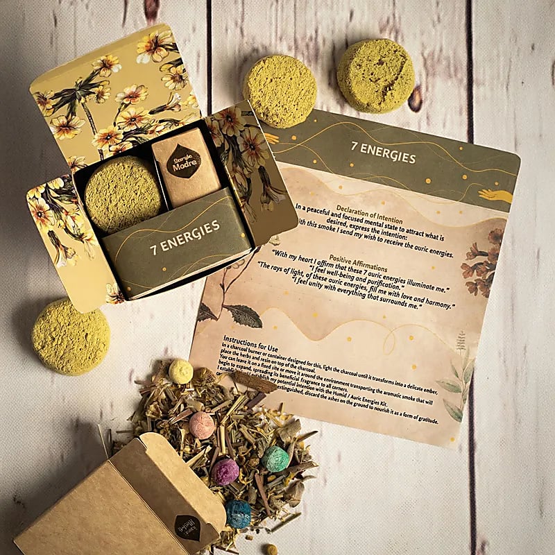 🌿Mini Kit Smudge « 7 Énergies » – Rituel de purification & d’harmonisation