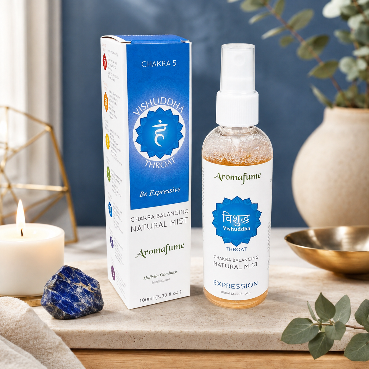 Brume naturelle Chakra de la Gorge – Vishuddha