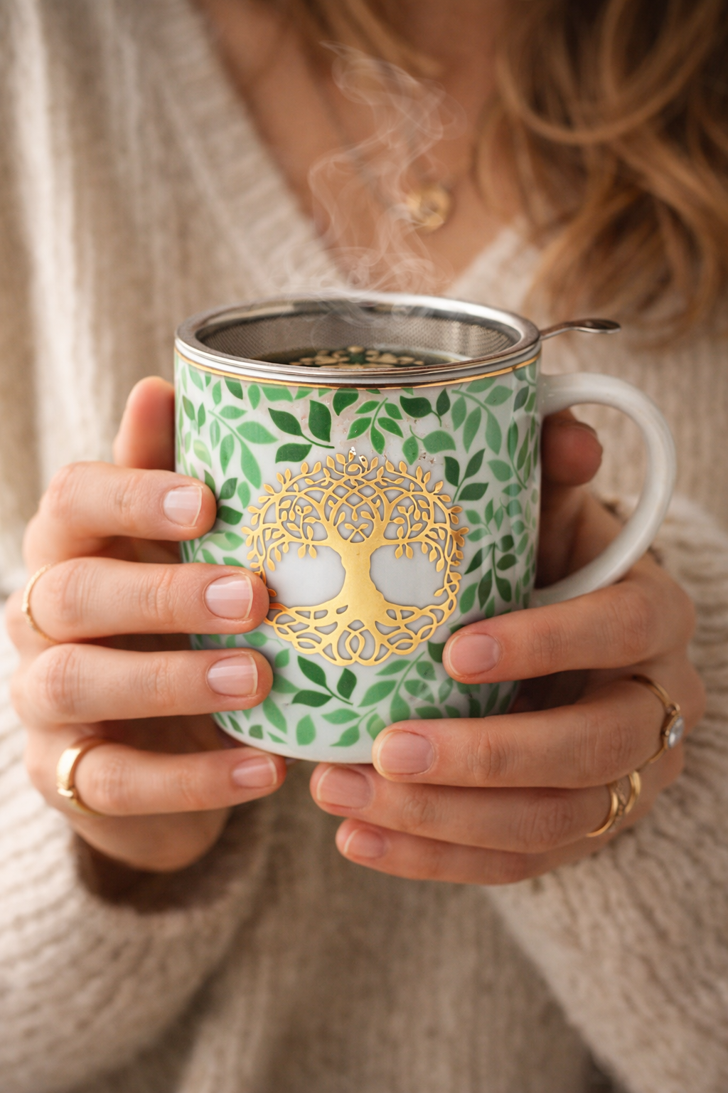 Mug avec infuseur - Arbre de vie
