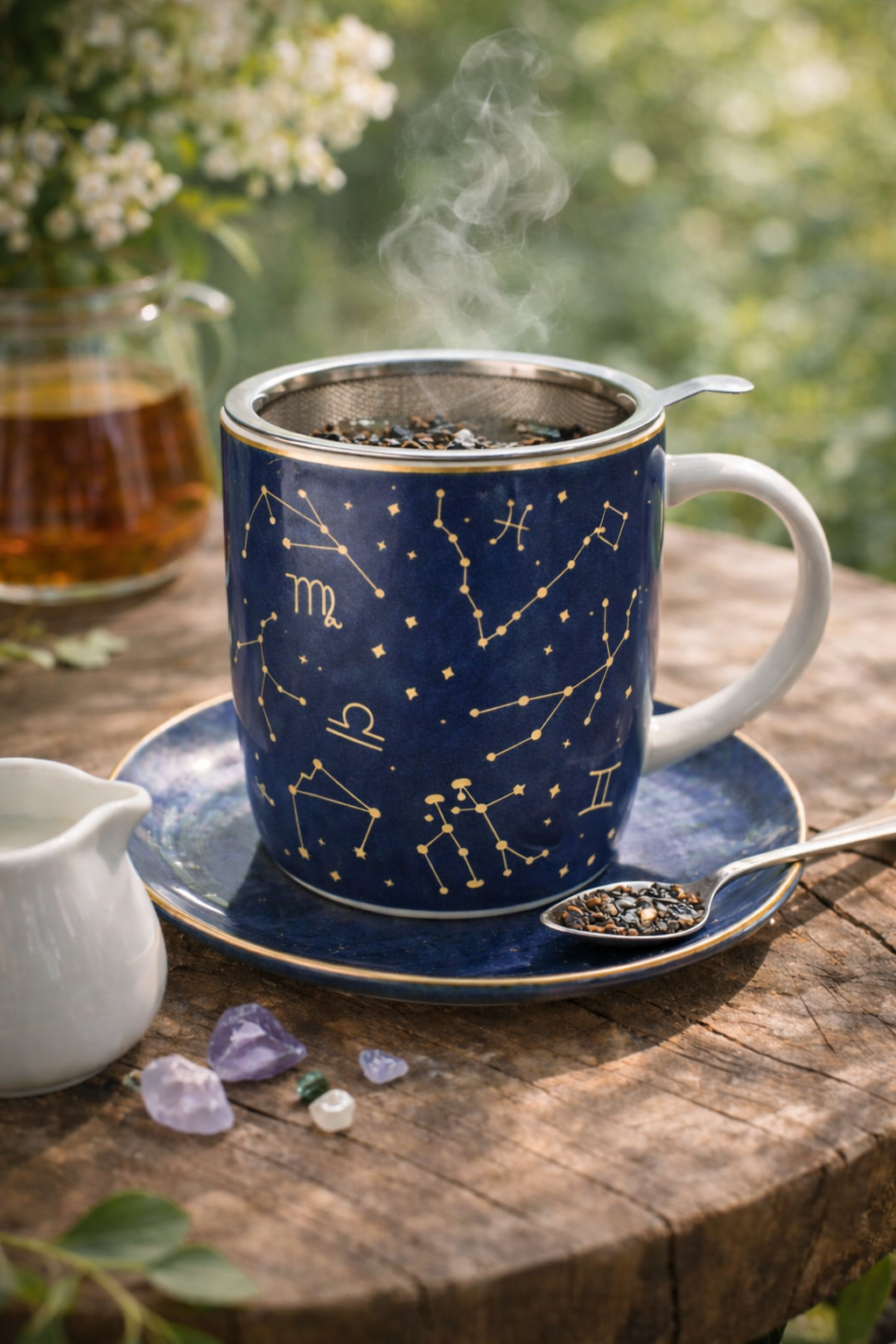 Mug avec infuseur - Signe astrologique 🌙